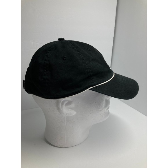 Adidas Adult Hat Cap Black White Embroidered Cotton Twill‎ Sports Active Outdoor - Picture 6 of 16